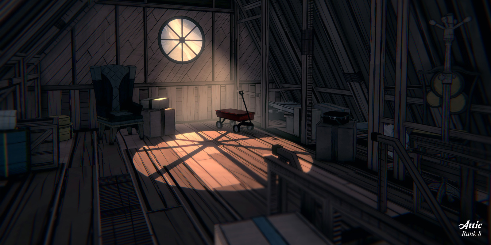 Blue Prince Attic