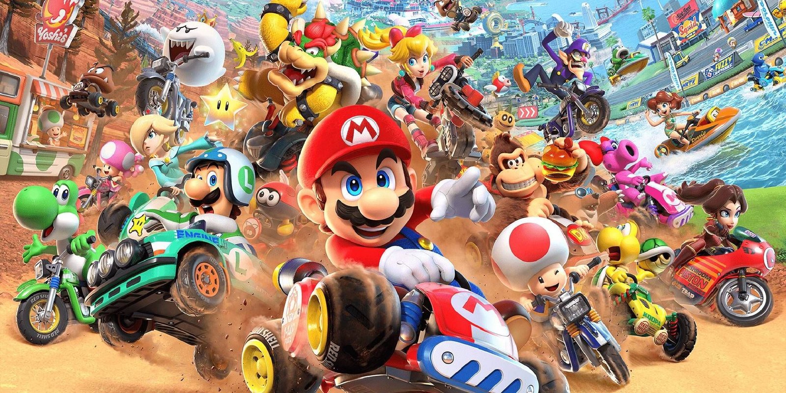 Mario Kart World Racers