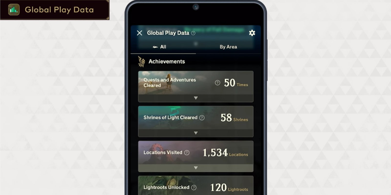 tears of the kingdom achievements in the zelda notes section of the nintendo app.