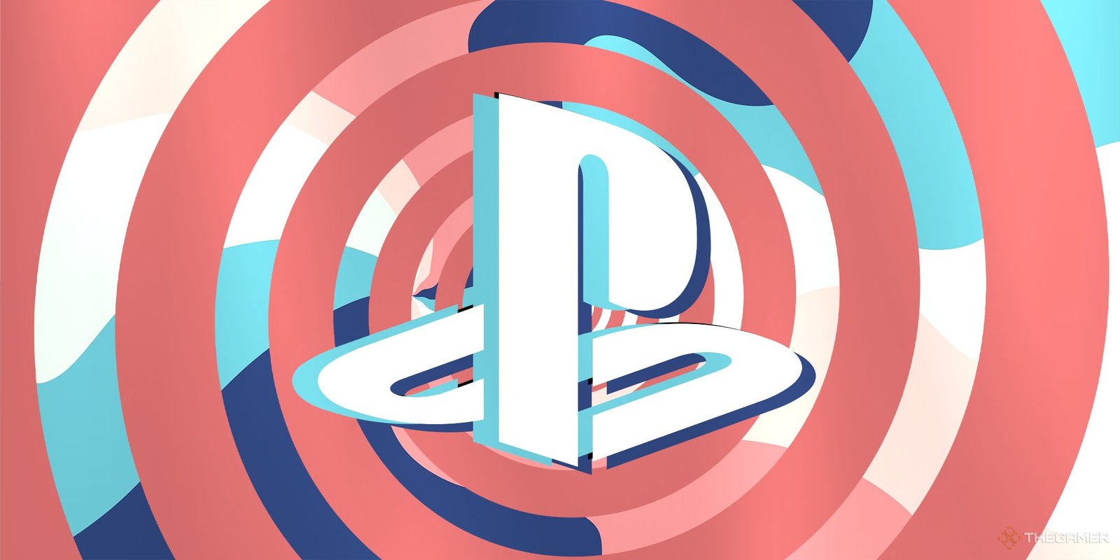 PlayStation State of Play, PS logo over swirling shapes
