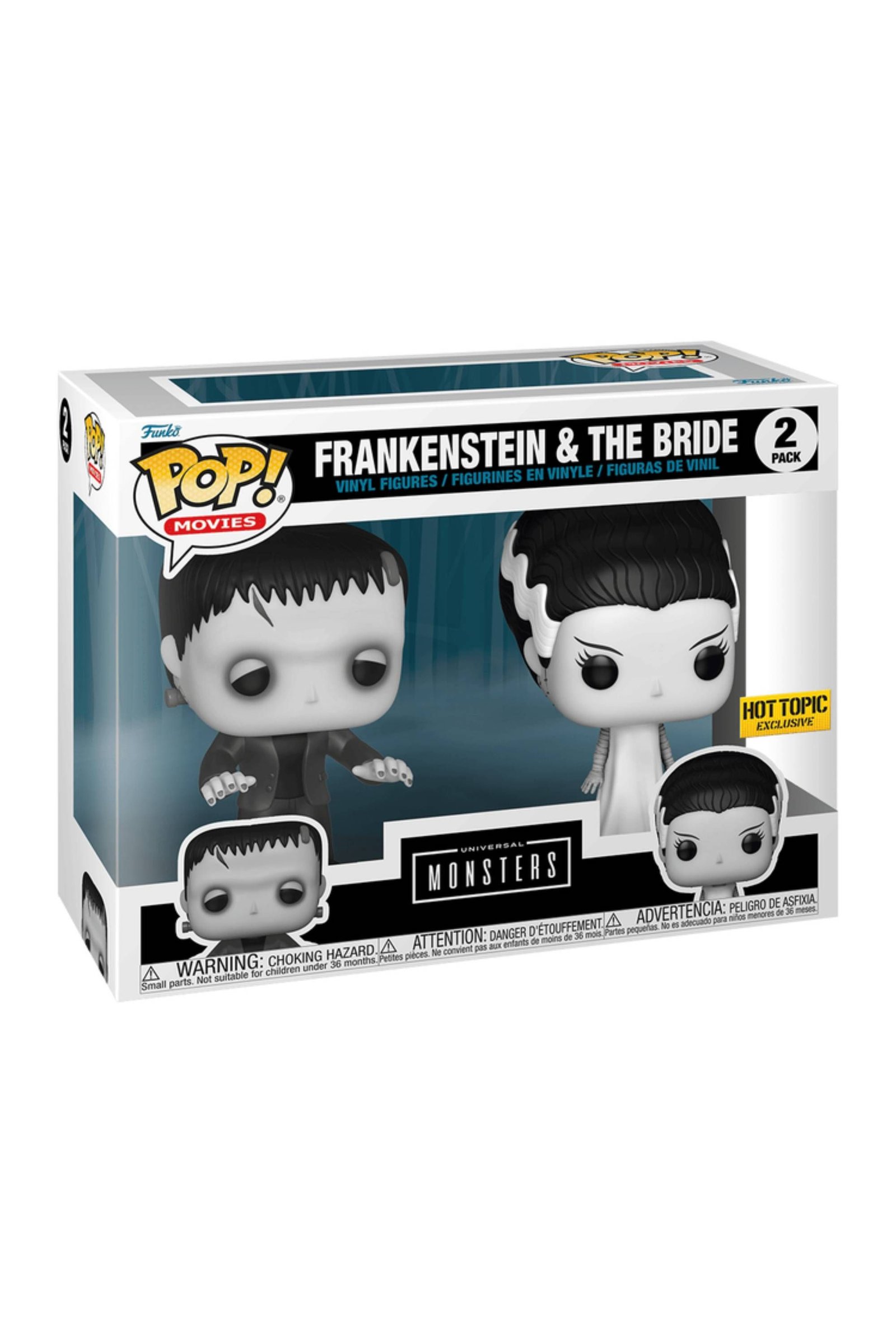 Best Horror Funko Pop! Figures 7 Universal Monsters_ Frankenstein & The Bride - Funko Pop!