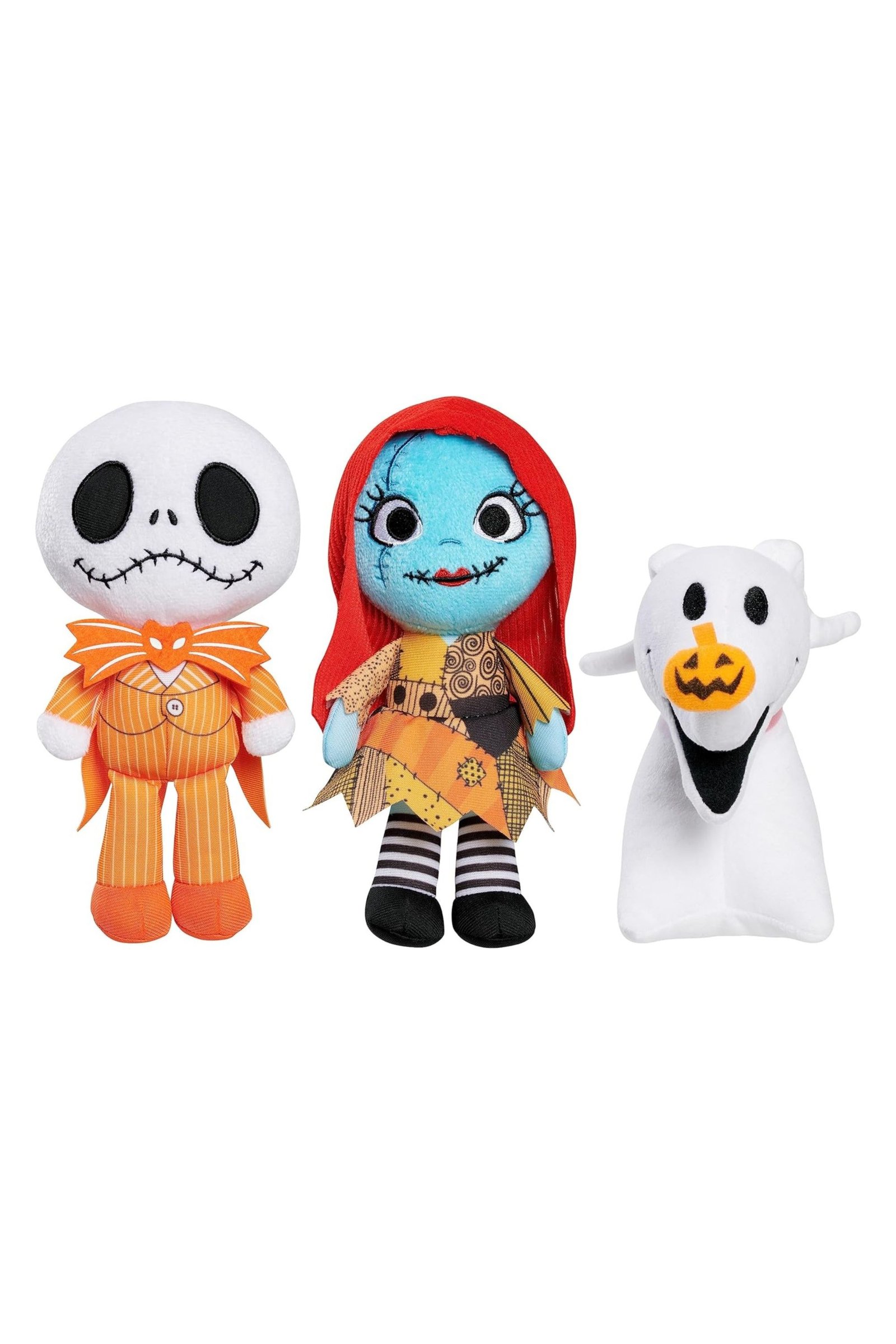 Best Halloween Disney Squishmallows And Plushes In 2024 3 The Nightmare Before Christmas Halloween Small Plushie 3-piece Set