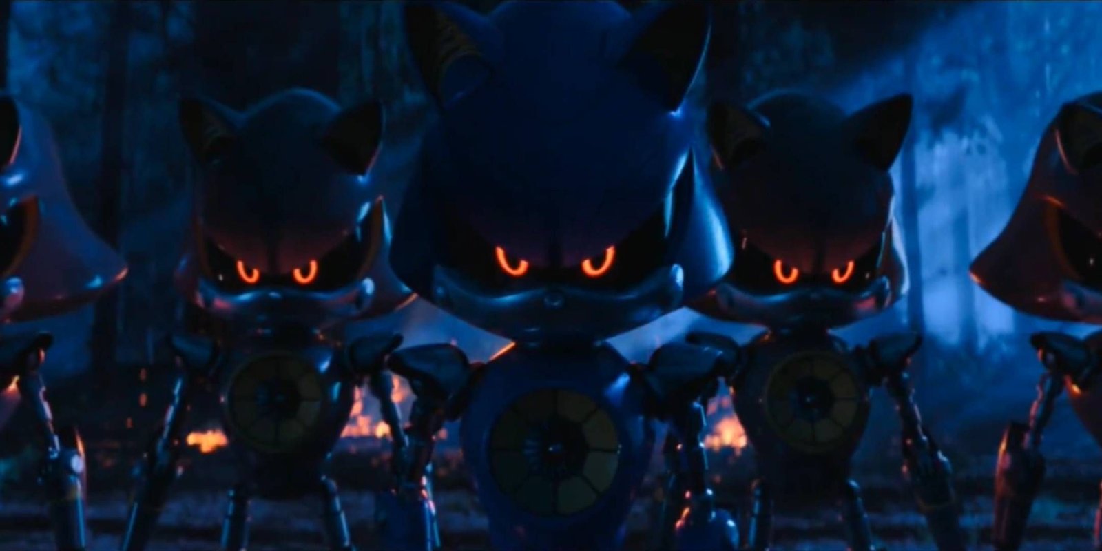 Metal Sonic from Sonic the Hedgehog.
