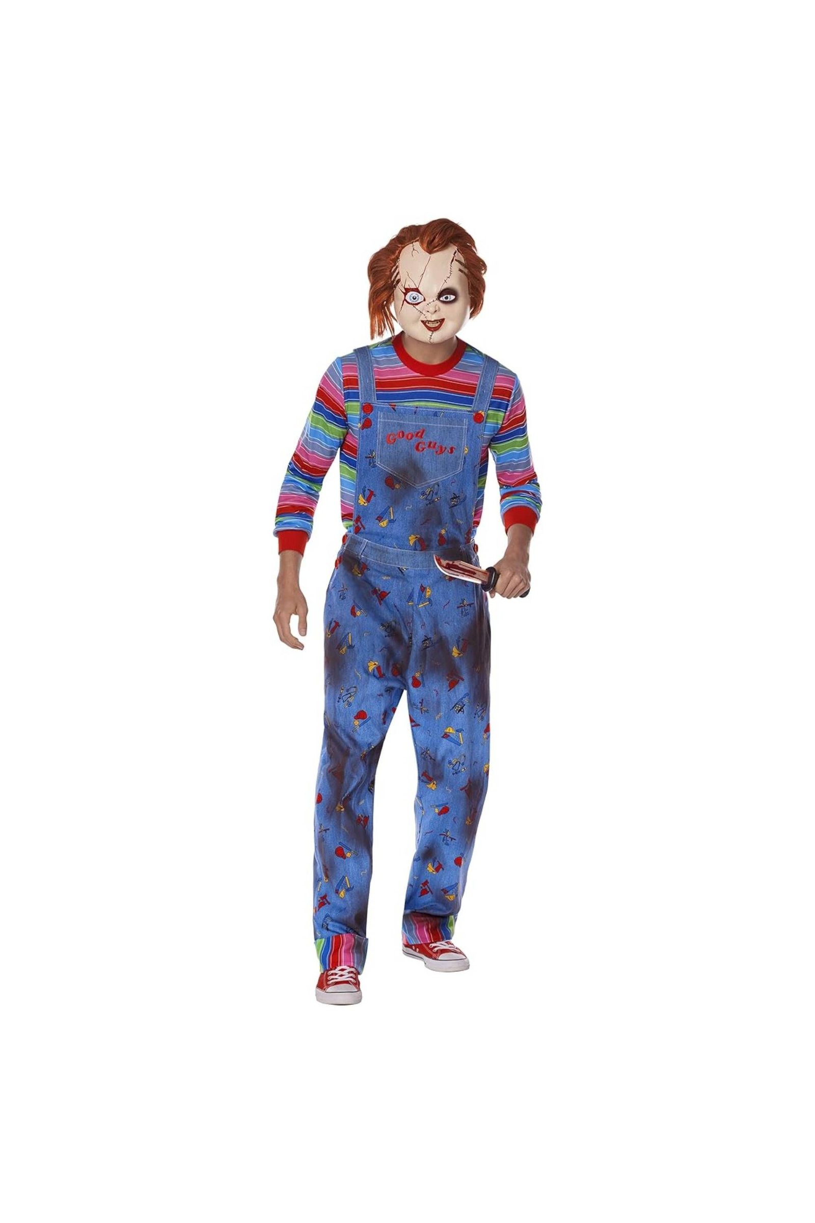 Best Horror Movie Costumes For Halloween 5 Spirit Halloween Adult Chucky Deluxe Costume