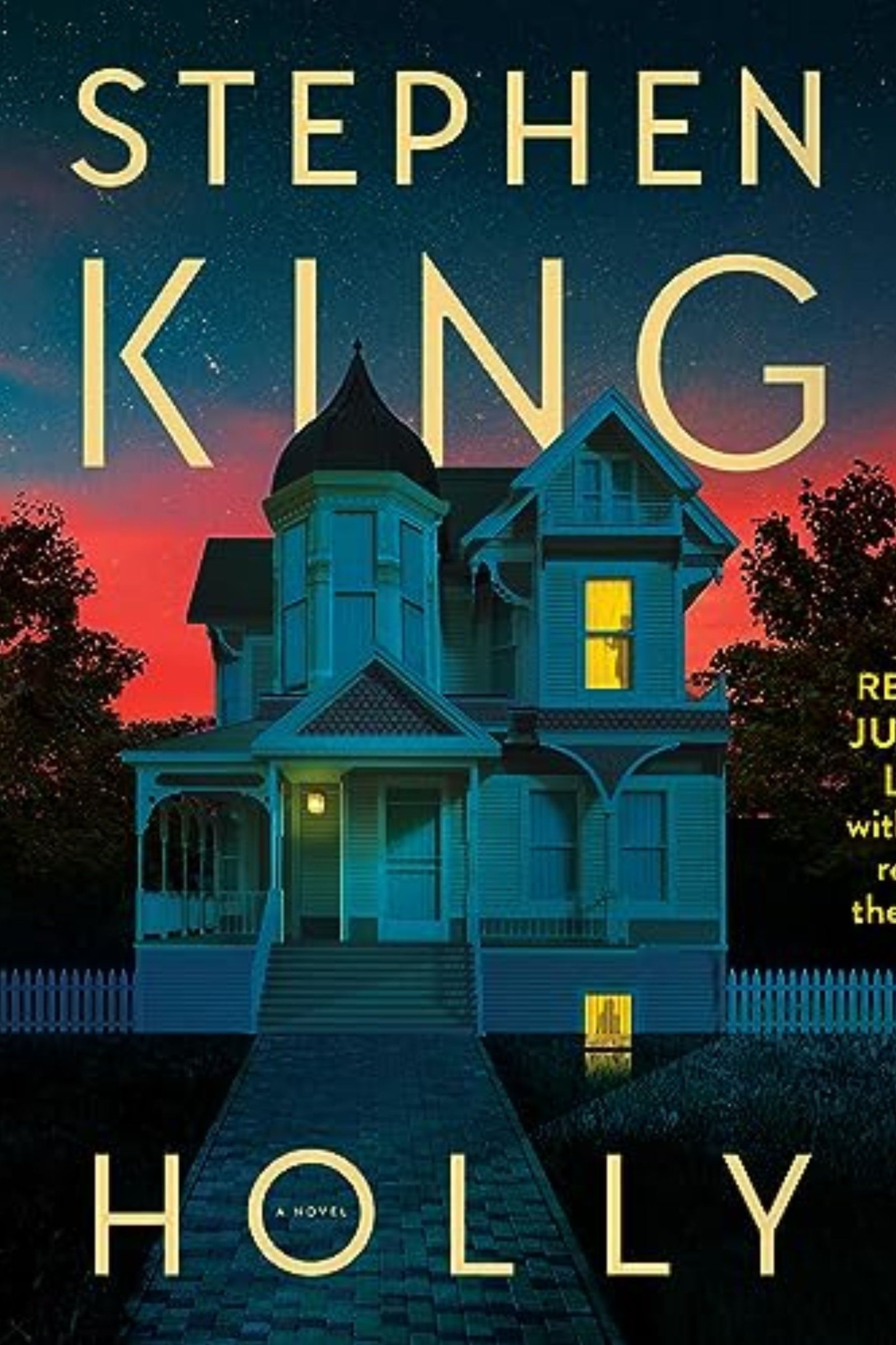 Best Horror Books To Read For Halloween In 2024 3 Holly by Stephen King book cover