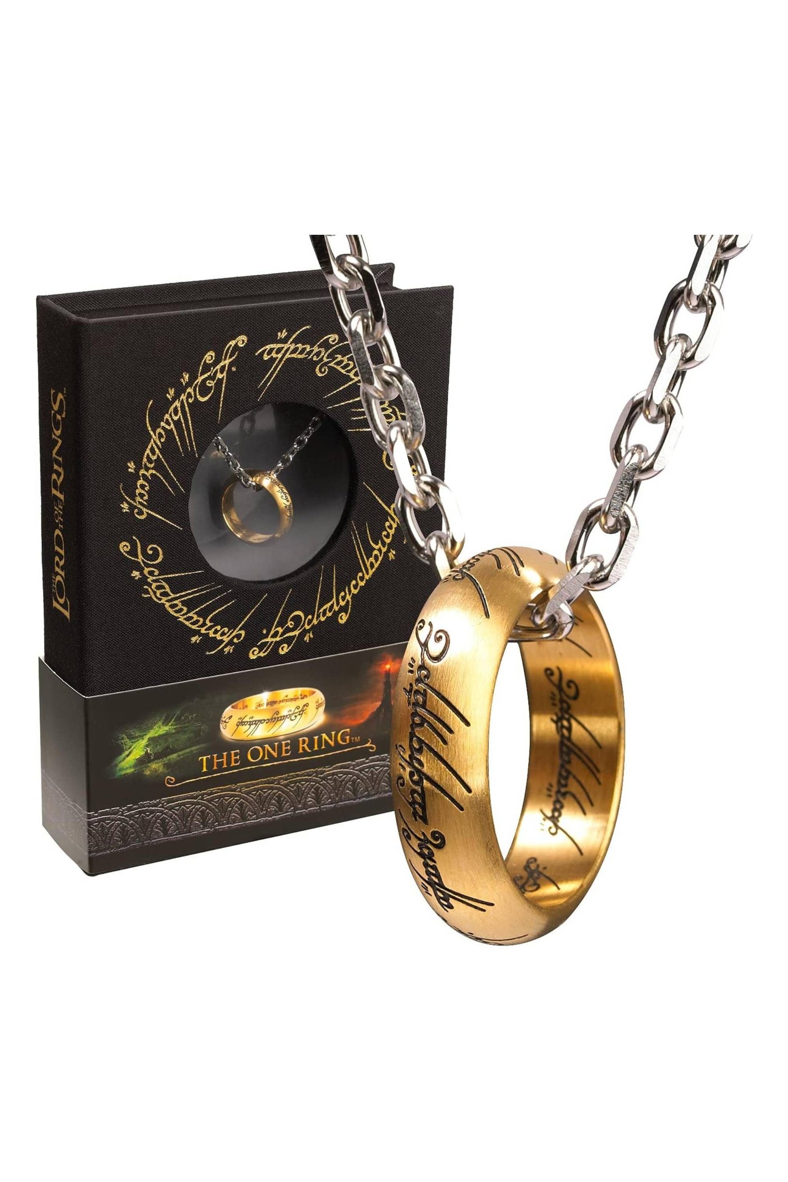 Best Gifts For The Lord Of The Rings Fans 3 The Noble Collection The Lord of The Rings The One Ring, complete with chain and presentation box
