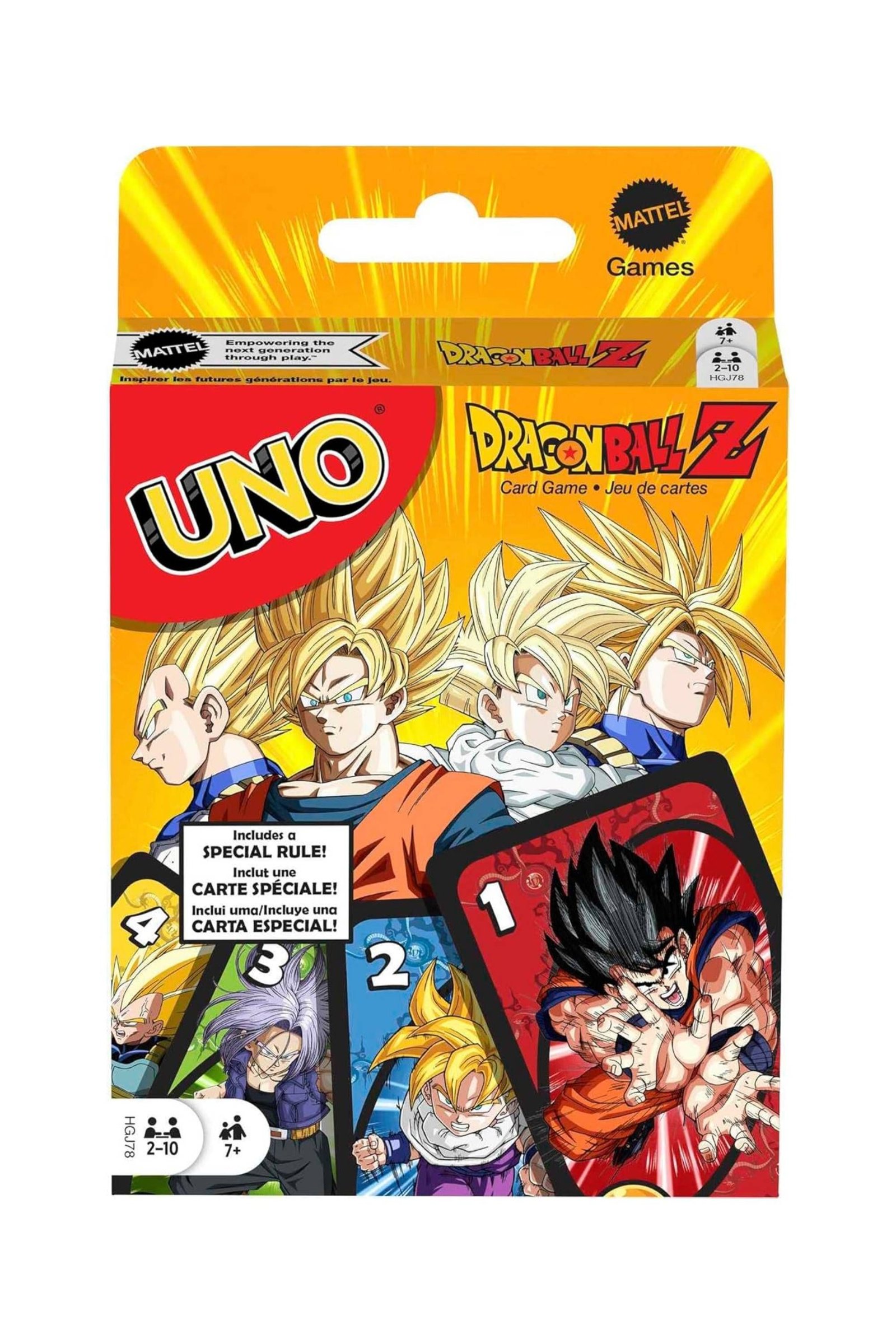 Best Gifts For Anime Fans 2 Uno Dragon Ball Z Card Game
