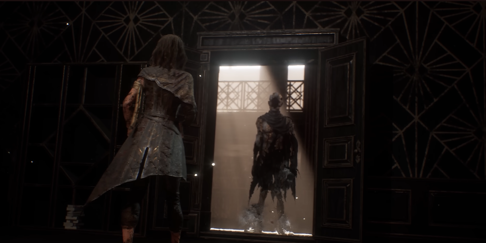 Meeting the Curator in Clair Obscur.