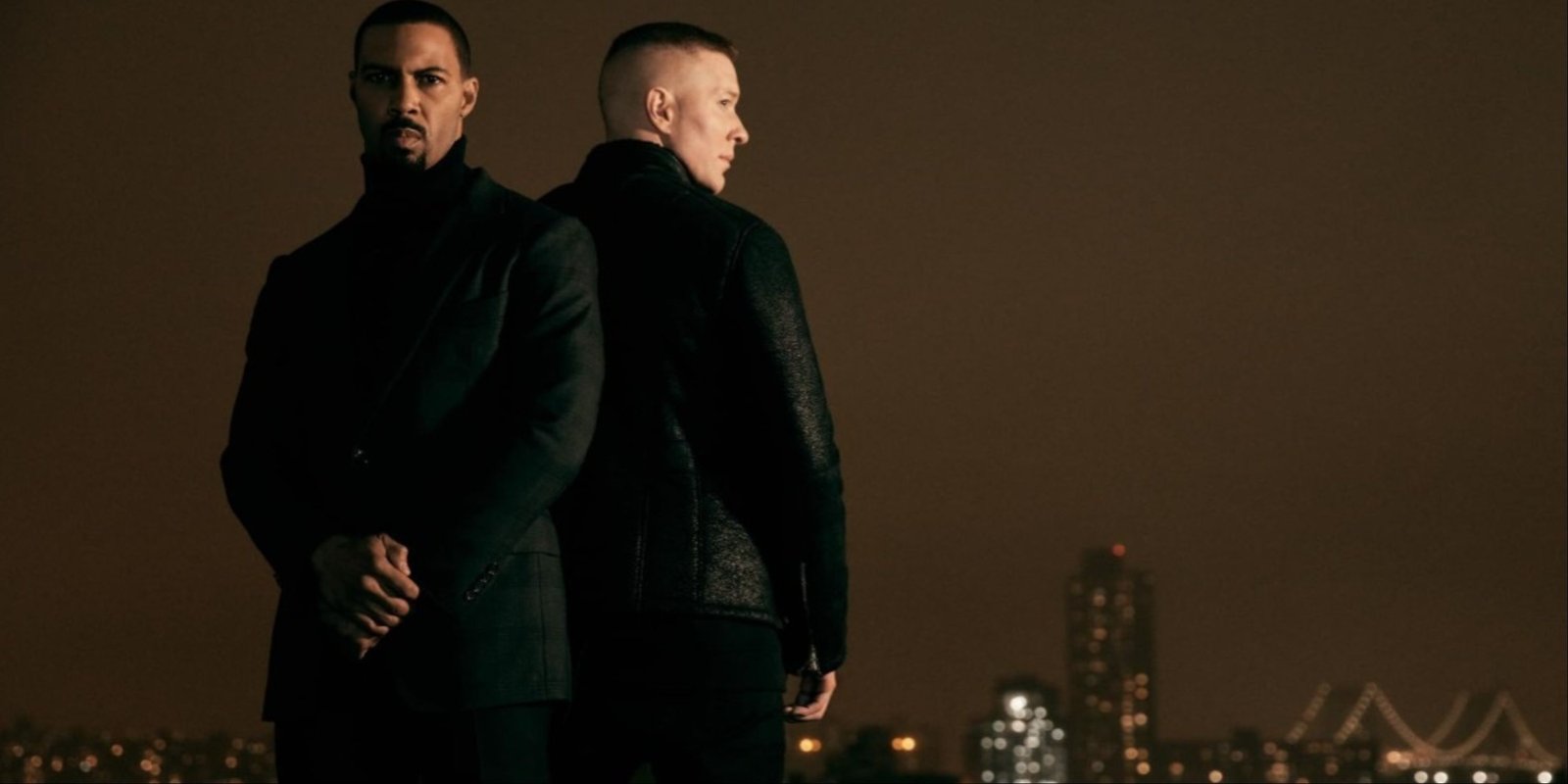 Omari Hardwick and Joseph Sikora as Ghost and Tommy on the main art for Power.