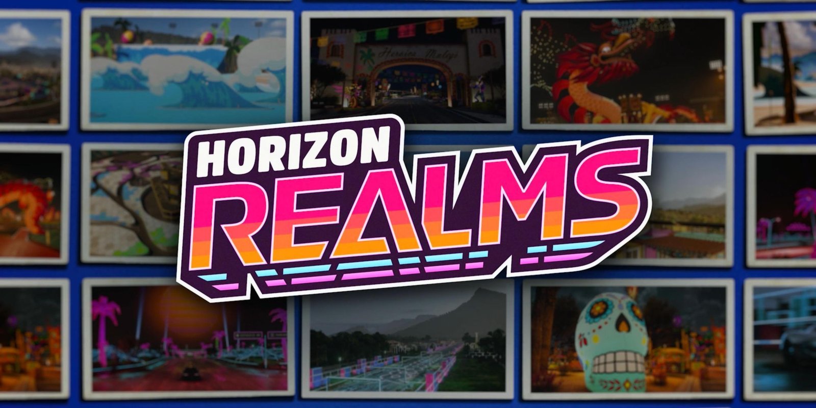 Forza Horizon 5 Horizon Realms key art