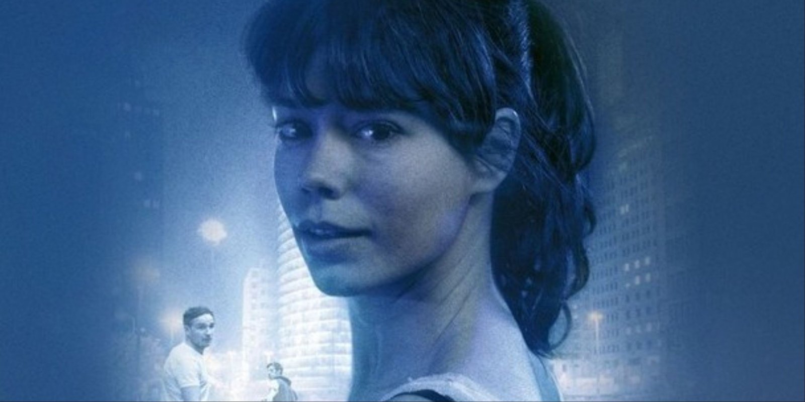 Laia Costa on the main art of 2015's Victoria covered in blue.