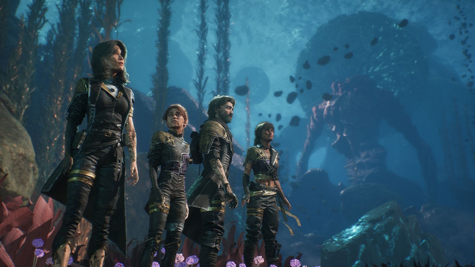 The entire party in Clair Obscur: Expedition 33. 