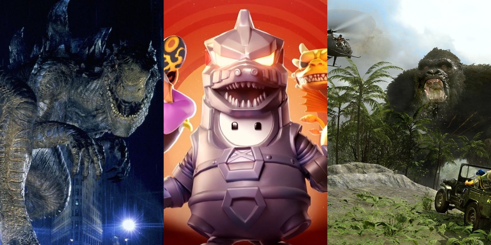 The Most Powerful Version Of Godzilla 10 Zilla, Mechagodzilla Bean, and Kong in Warzone