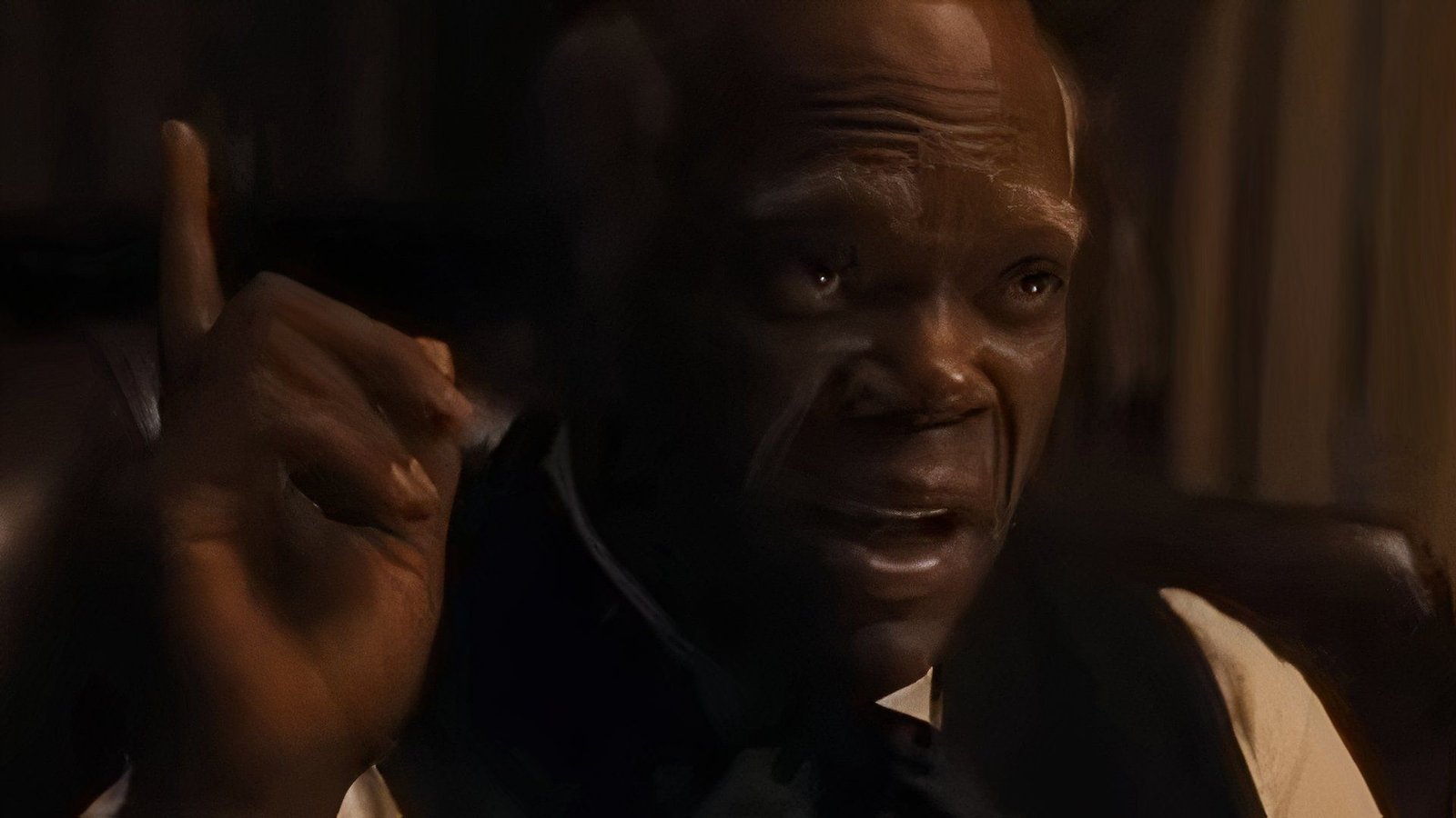 Samuel L. Jackson as Stephen in Django Unchained.