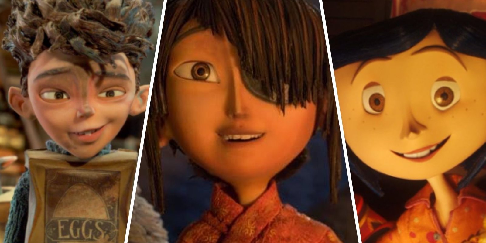 The Best Films Where You Can Watch Samuel L. Jackson 13 Split image of Eggs, Kubo and Coraline from Laika films.