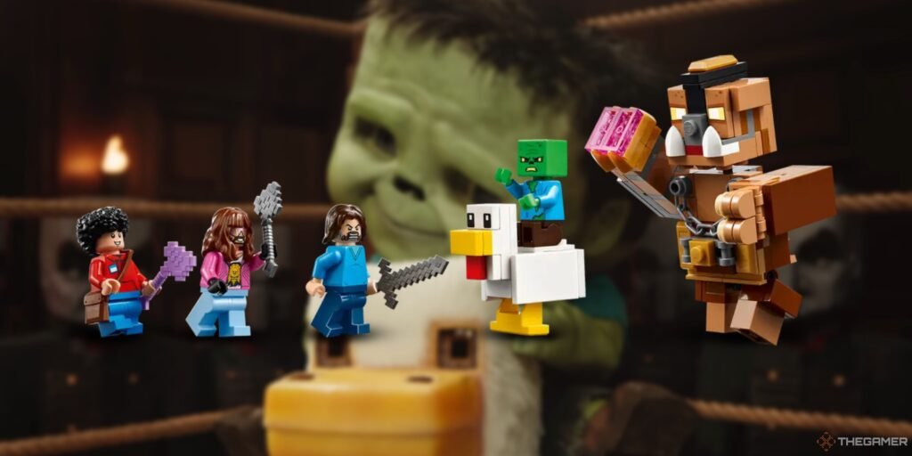 A Minecraft Movie's Chicken Jockey Scene Is A Lego Set You Can Buy Right Now