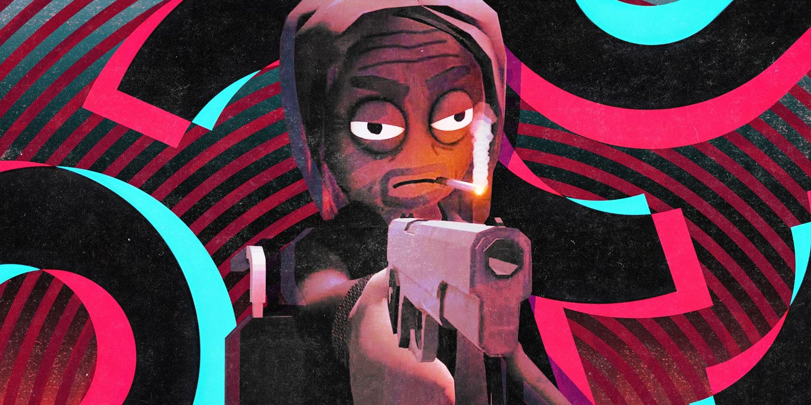 Drug Dealer Simulator Review Bombed By Schedule 1 Fans Over Copyright Investigation 2 Schedule 1 character holding a weapon on a tiktok background.