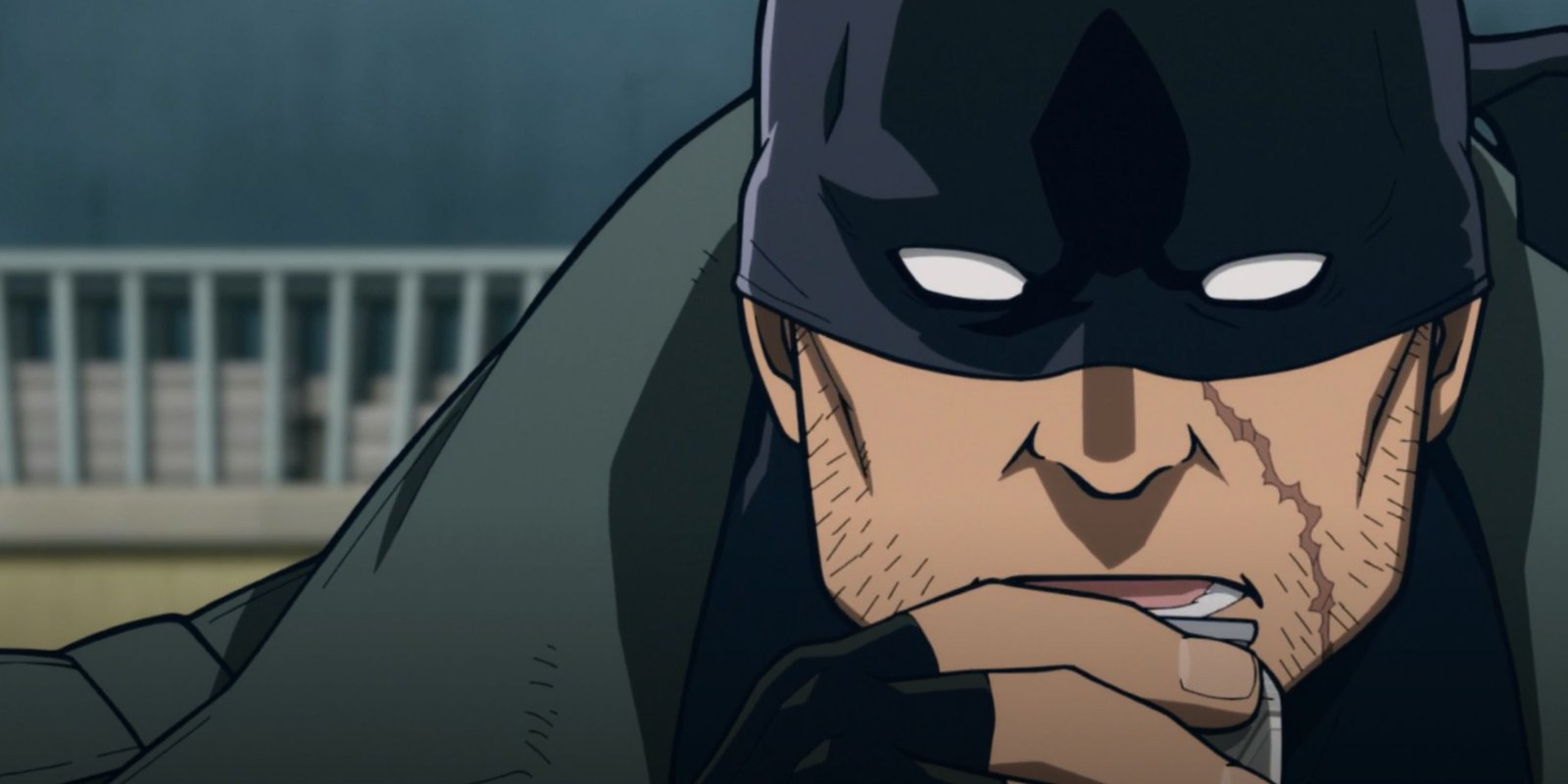 Knuckleduster drinks a beer in My Hero Academia: Vigilantes.
