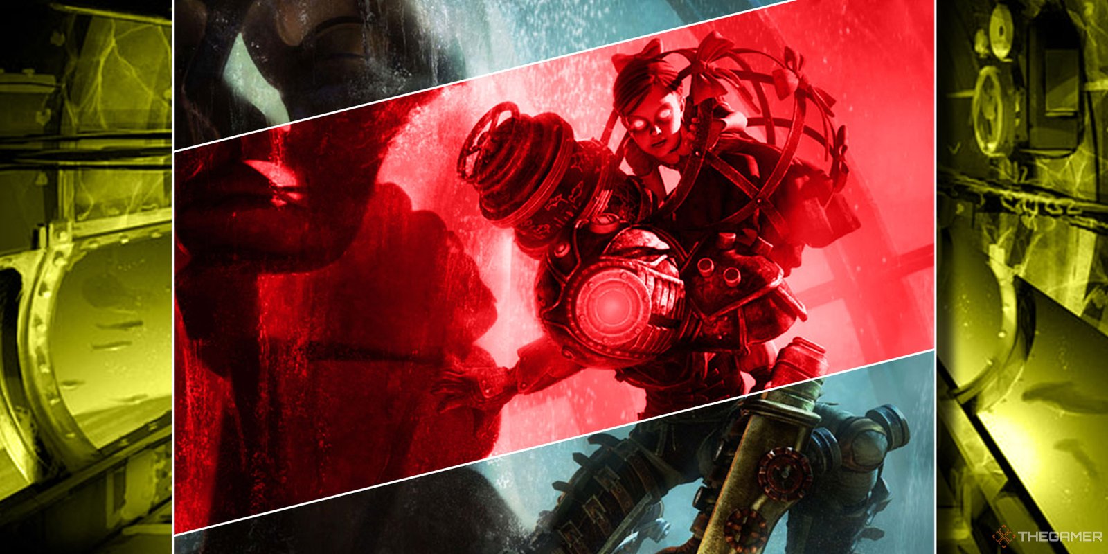 BioShock Will Reportedly Get An Announcement This Summer 2 Collage of images from BioShock 2.