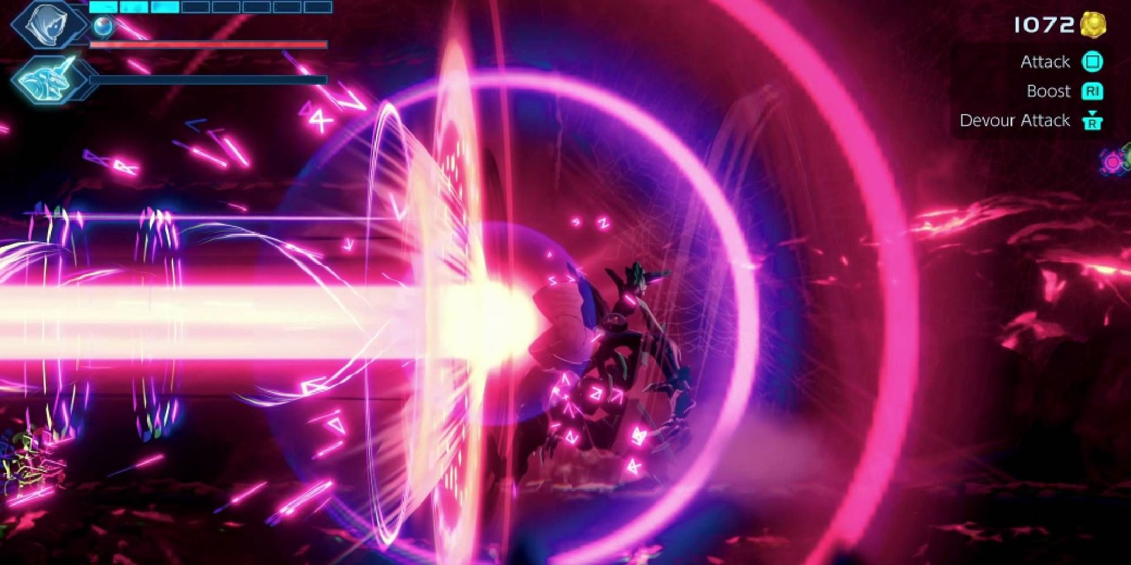 Shadow Labyrinth Laser Beam