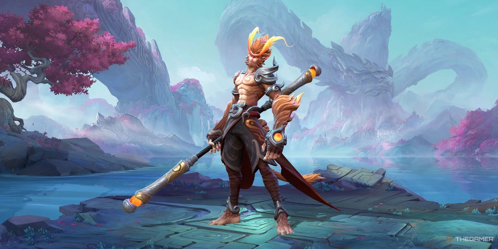 Mobile Legends, Sun standing in the Hero select screen.