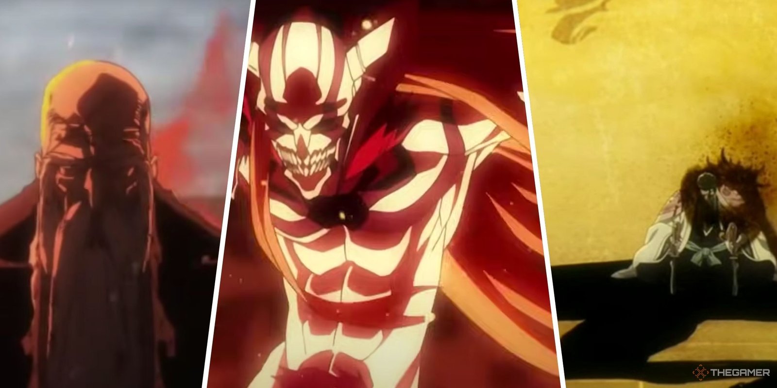 8 Times Villains Had To Fight One Another In Anime 4 Genryusai. Hollow Ichigo, and Kyoraku are shown in Bleach.