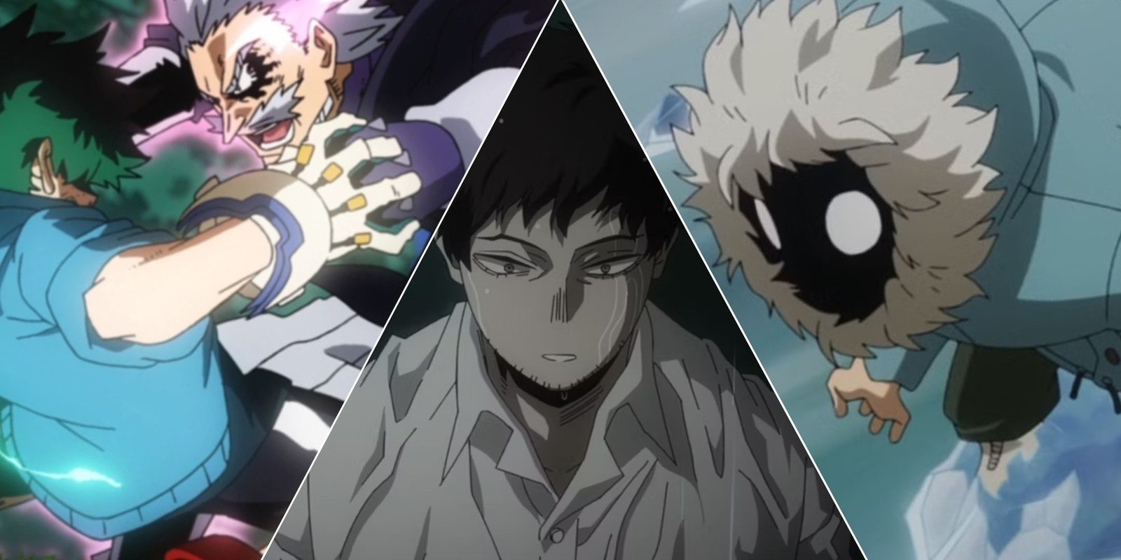 8 Times Villains Had To Fight One Another In Anime 3 A collage of villains from My Hero Academia.