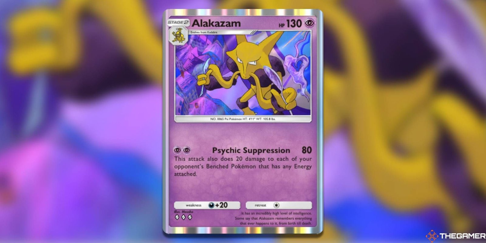 Alakazam from Pokemon Pocket.