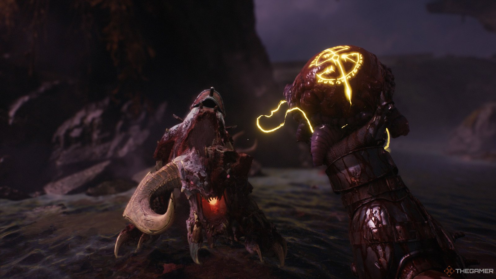 The Demonic Essence taken from a Pinky Rider in The Temple Of Lomarith chapter of Doom The Dark Ages.
