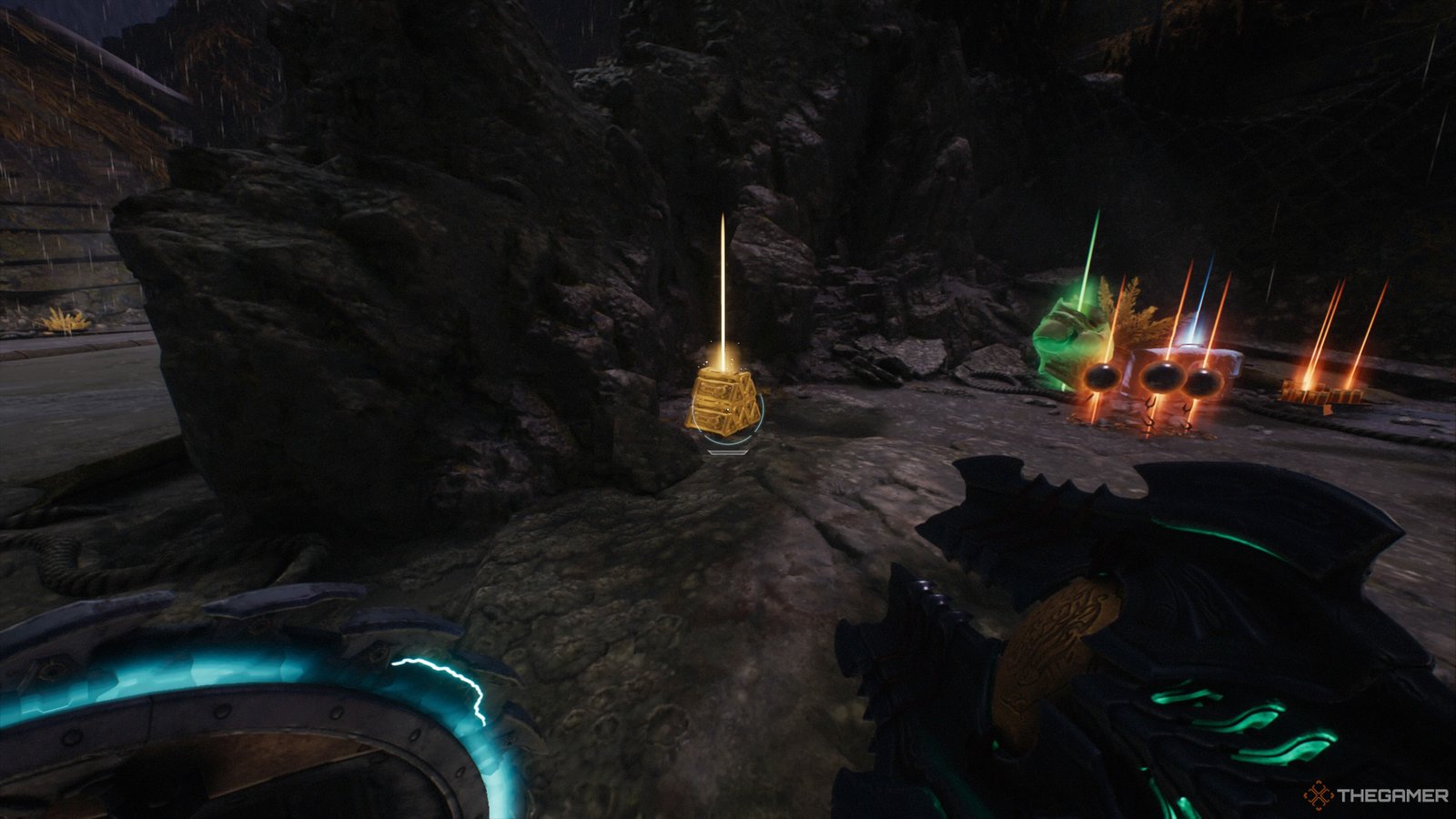 The Pile Of Gold Before The Final Ocean Section in The Temple Of Lomarith in Doom The Dark Ages.