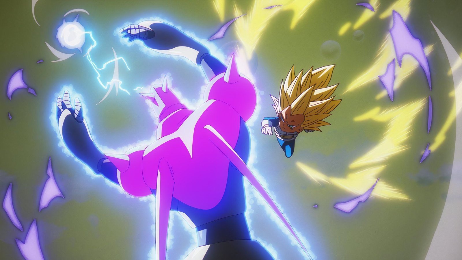Tamagami vs. Vegeta in Dragon Ball Daima.