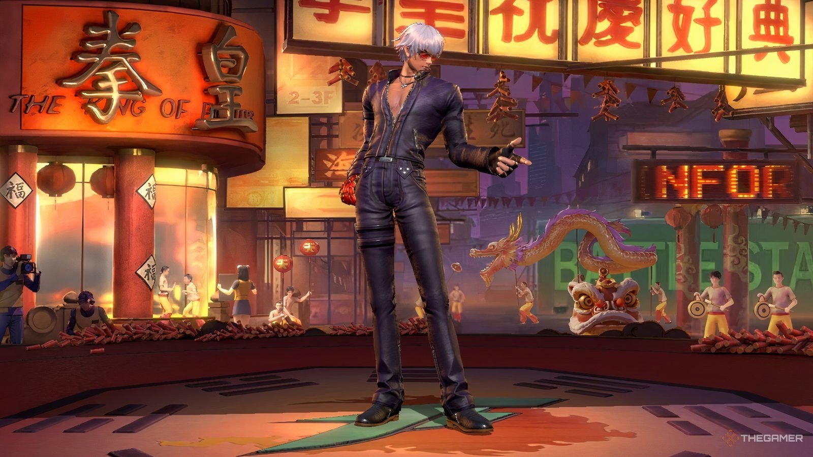 Mobile Legends, Gusion's K' skin from King of Fighters.