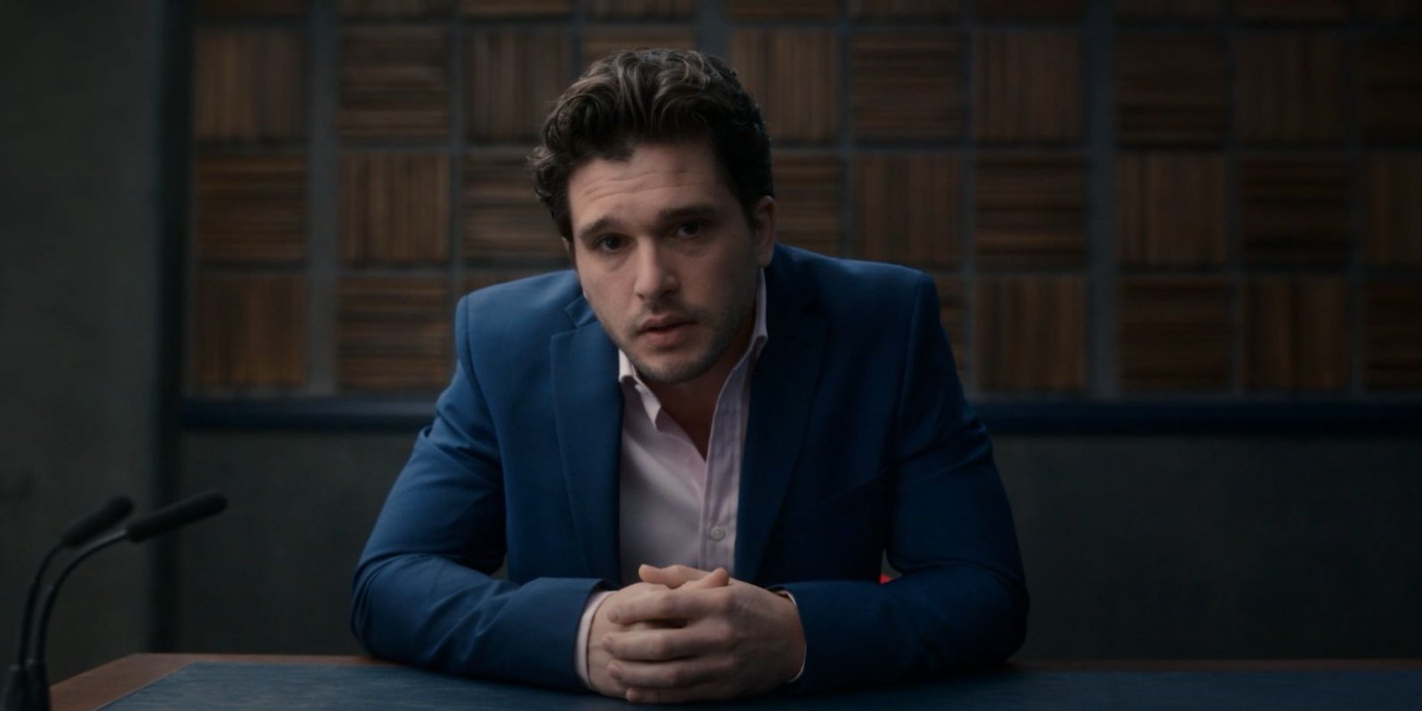 Kit Harington portrays the suspect Alex in Criminal UK.