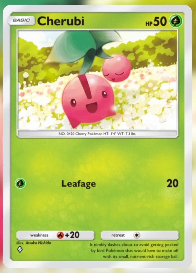 The Cherubi card, from Triumphant Light.
