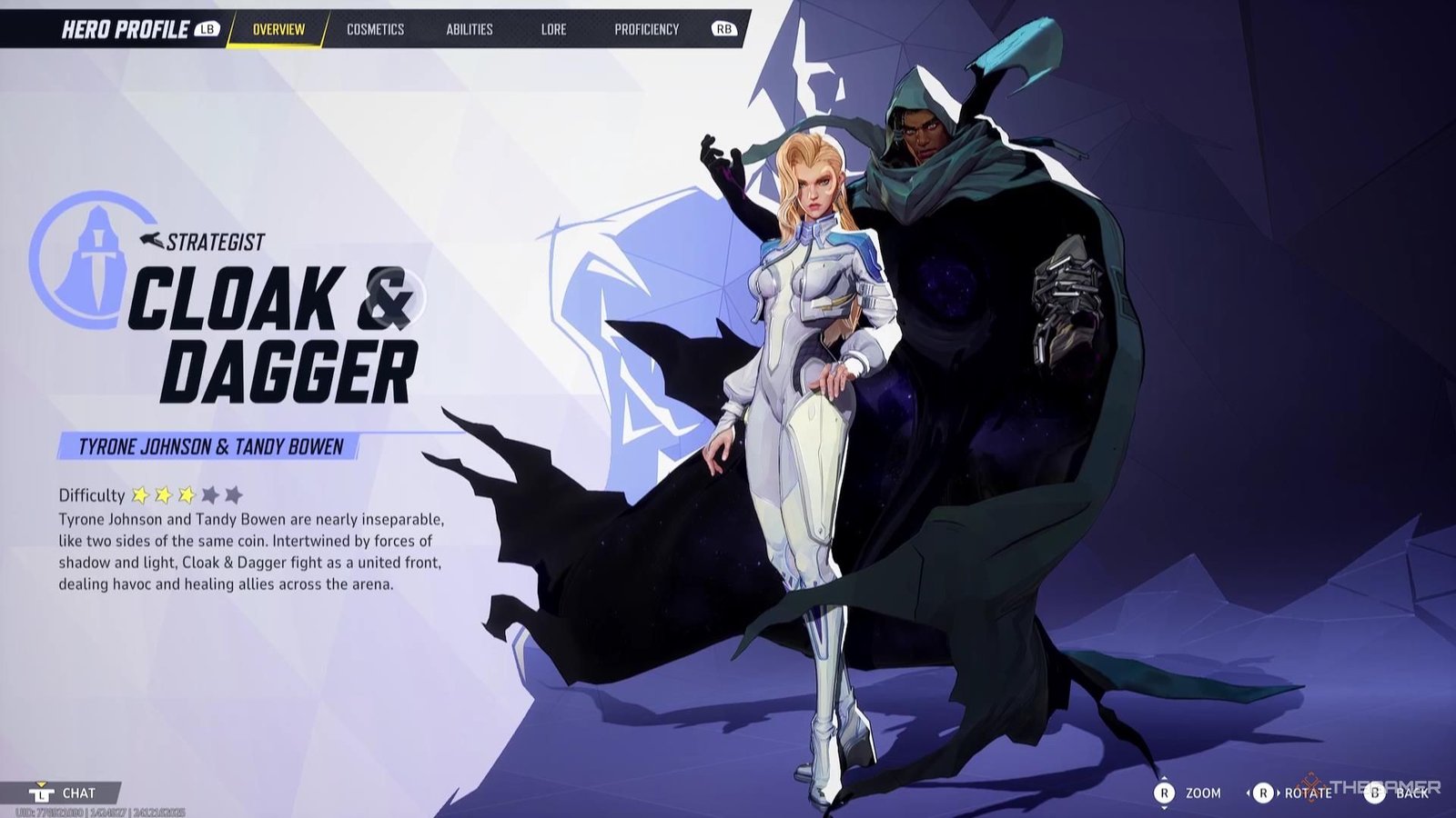 The Cloak and Dagger Character Overview in Marvel Rivals.