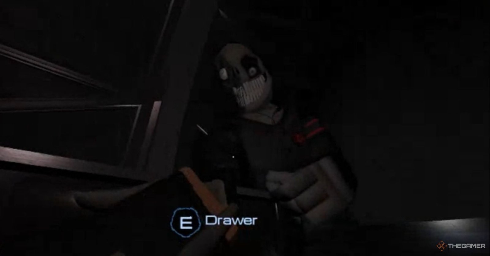 Roblox The Hunt Mega Edition Pressure The Crooked Entity reaching out the hand to the player.