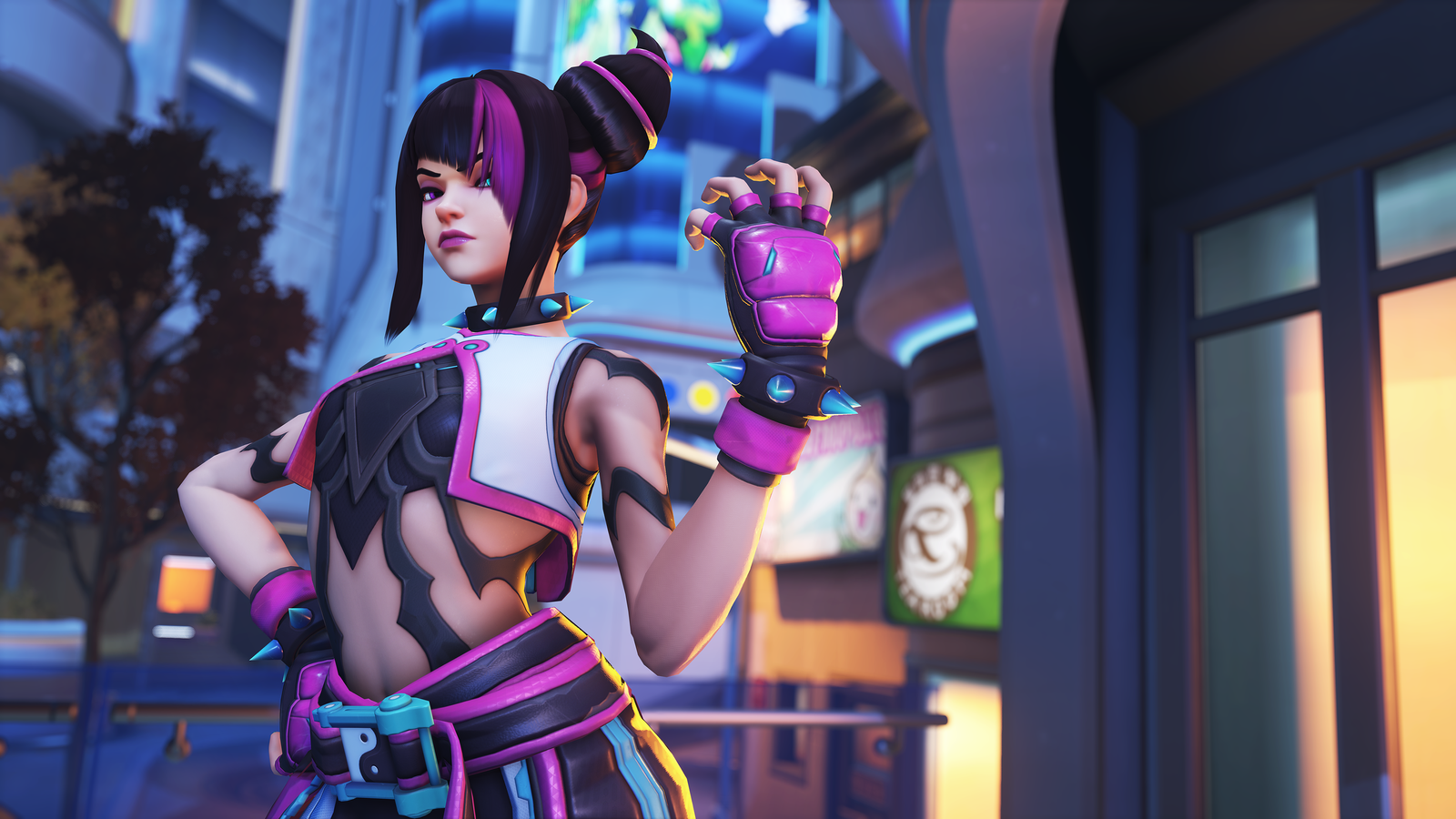 Kiriko As Juri In Overwatch 2. 