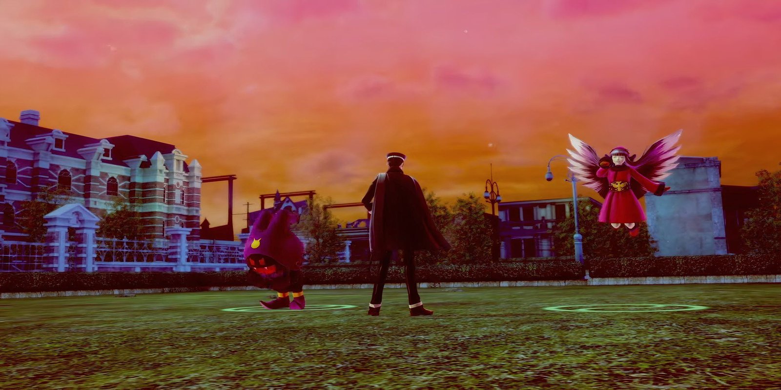 raidou about to enter battle.