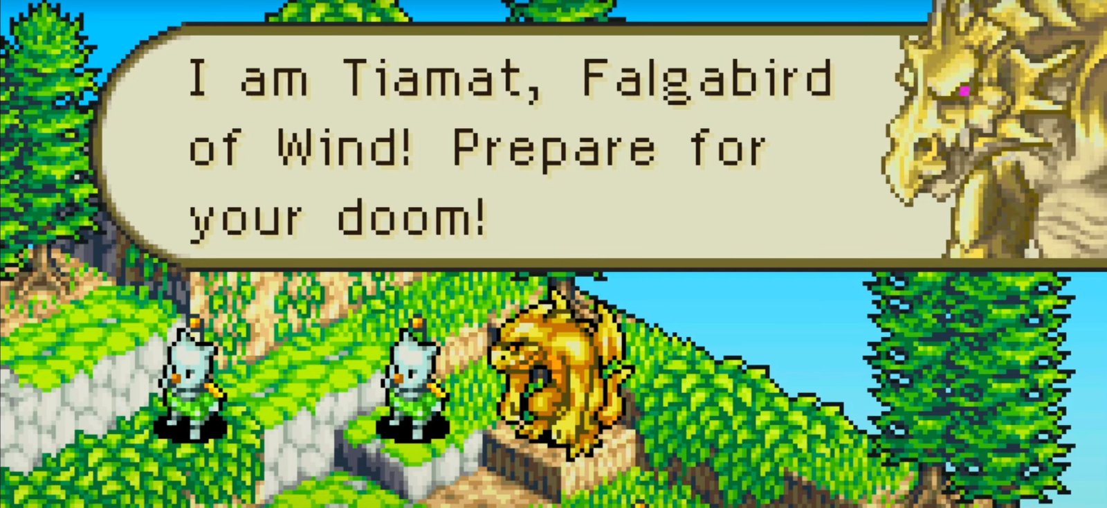 Tiamat in Final Fantasy Tactics Advance