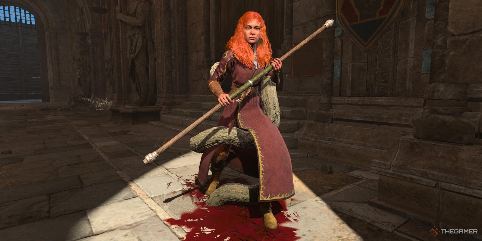 An enemy restrained by a Grasping Arrow in Baldur's Gate 3.