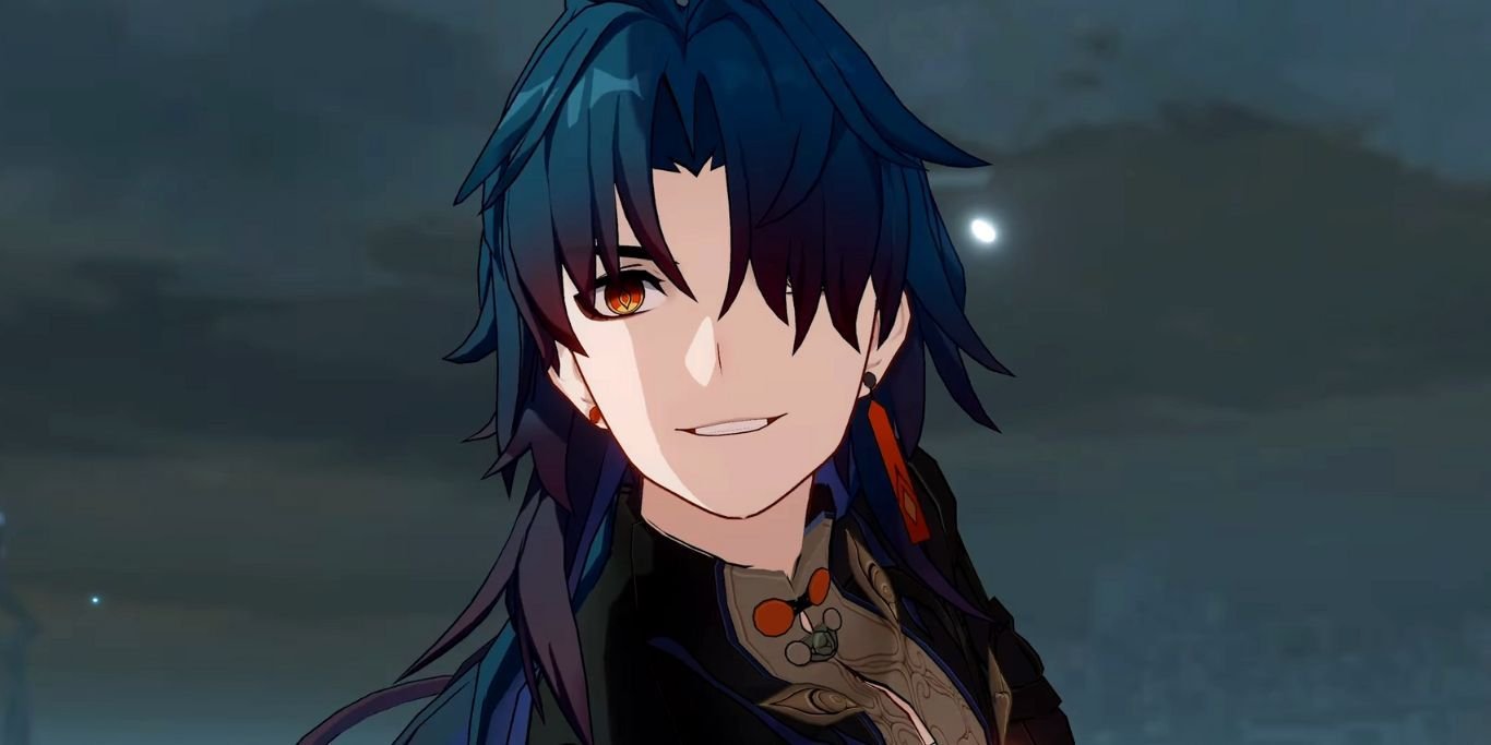 Blade grinning menacingly, Honkai Star Rail
