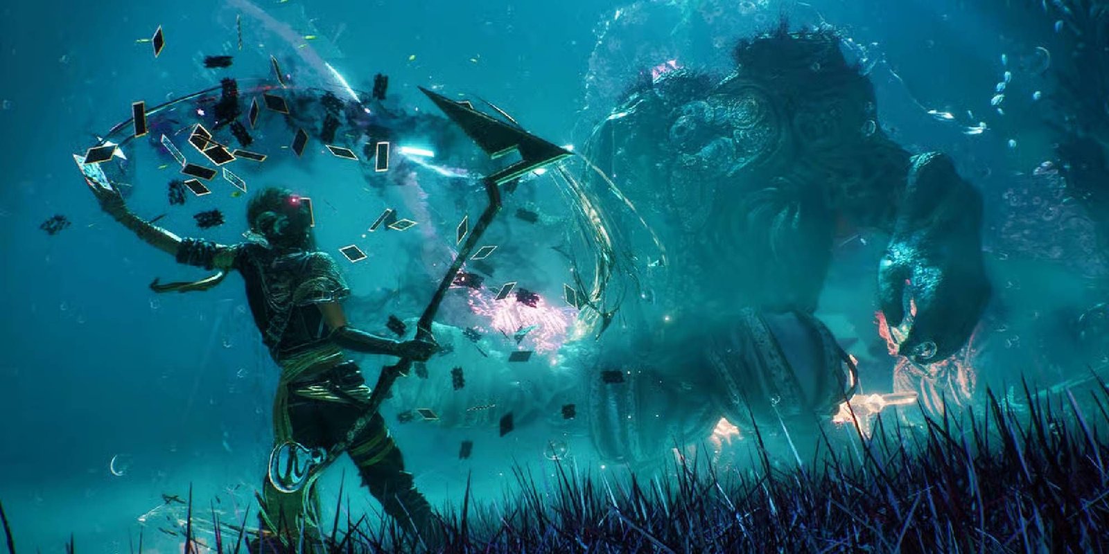 Attacking an enemy in Clair Obscur Expedition 33.