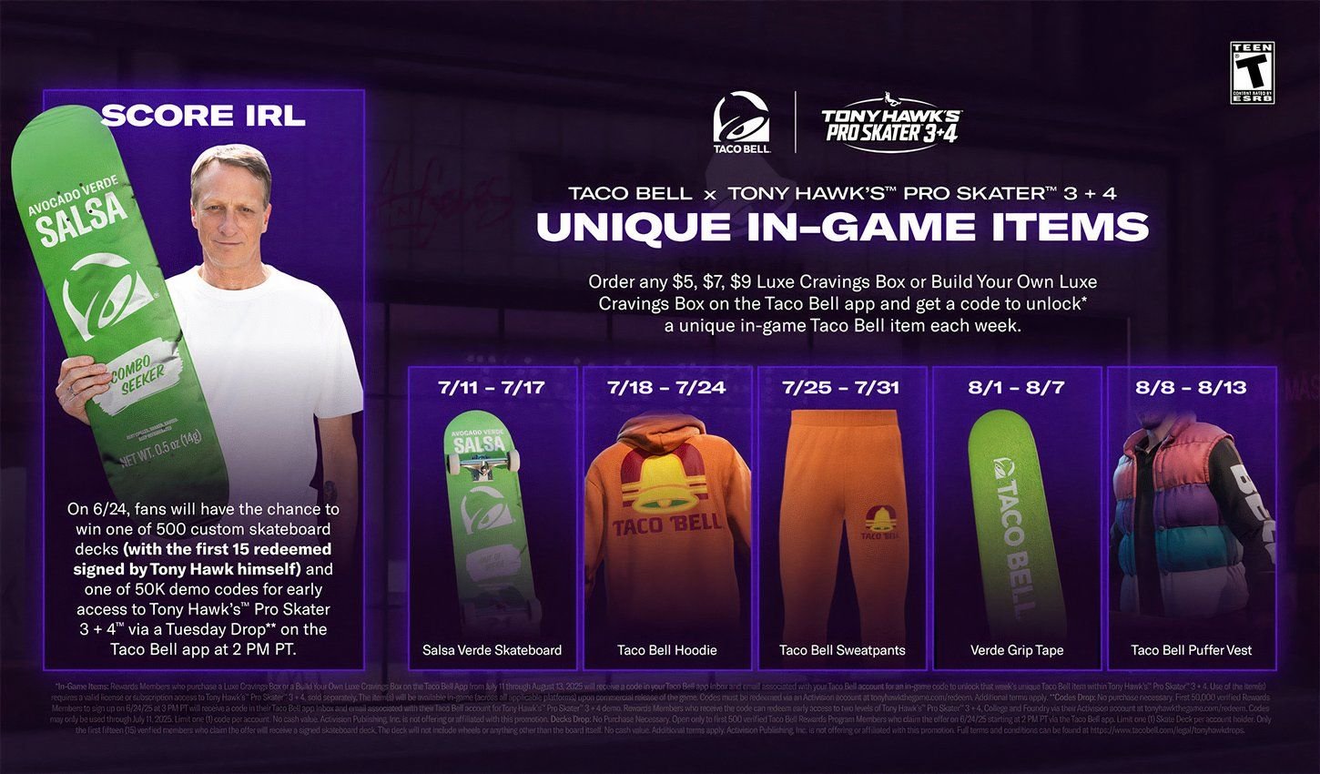 Taco Bell Unique In-Game Items Asset