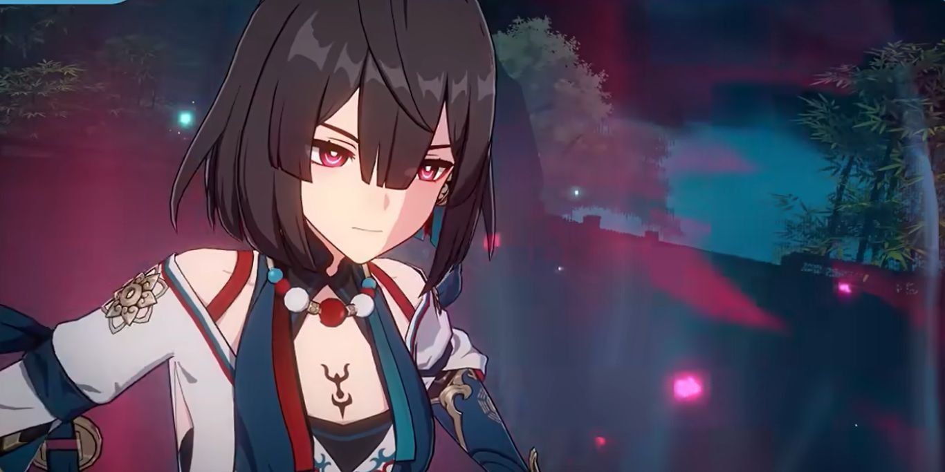 Xueyi getting ready to use her Ultimate in Honkai Star Rail