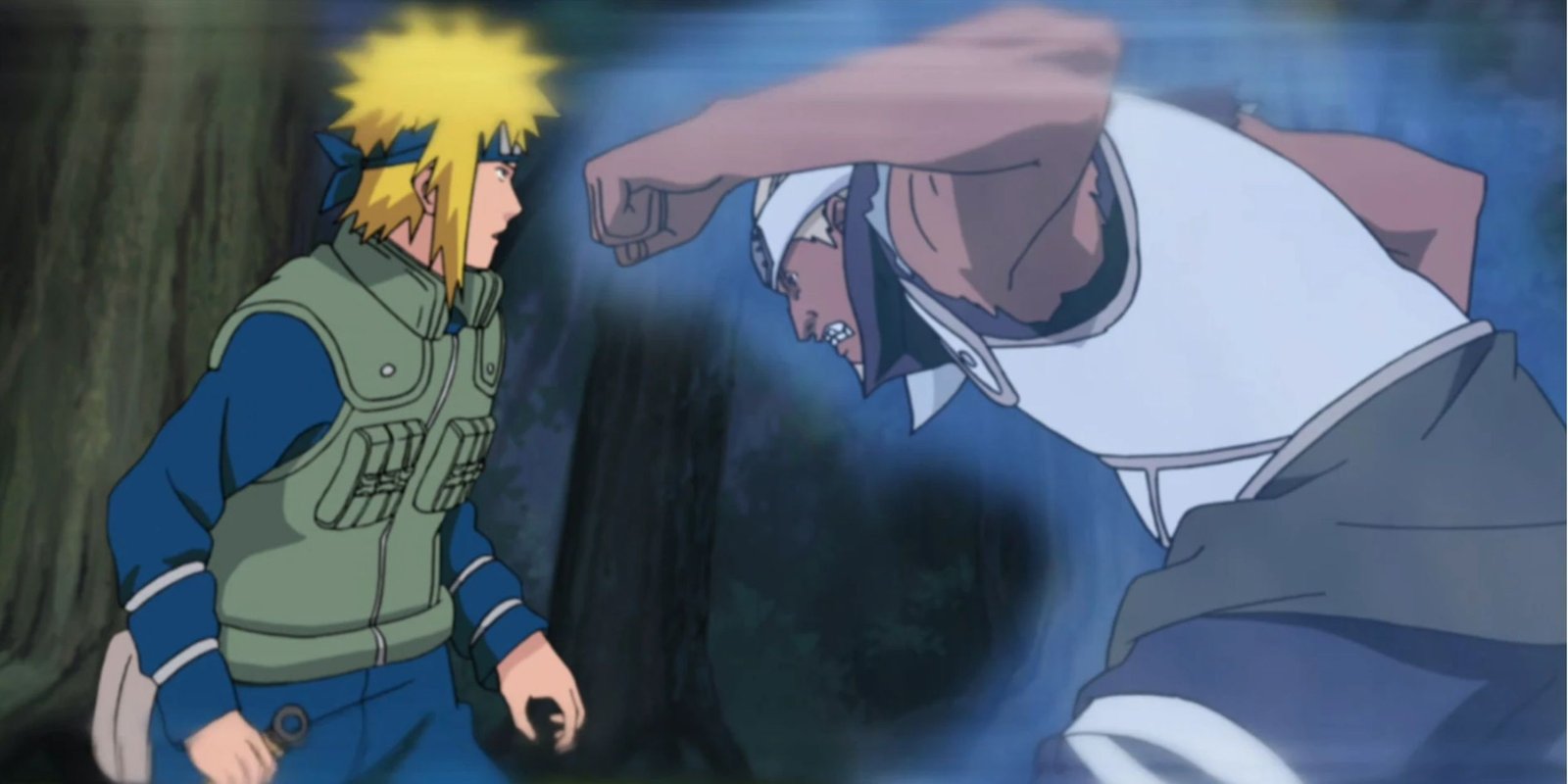 Don't Have Much Time? You Can Watch These Incredible Anime In A Single Day 1 A throwing a punch at Minato Namikaze in Naruto: Shippuden.