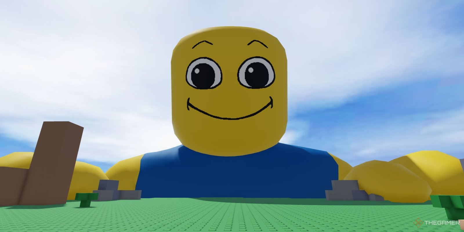 How To Get The Hunt Mega Edition Token In Roblox: Hell’s Kitchen 1 The player character shows the Giant Noob players need to feed to increase their score in Eat The World.