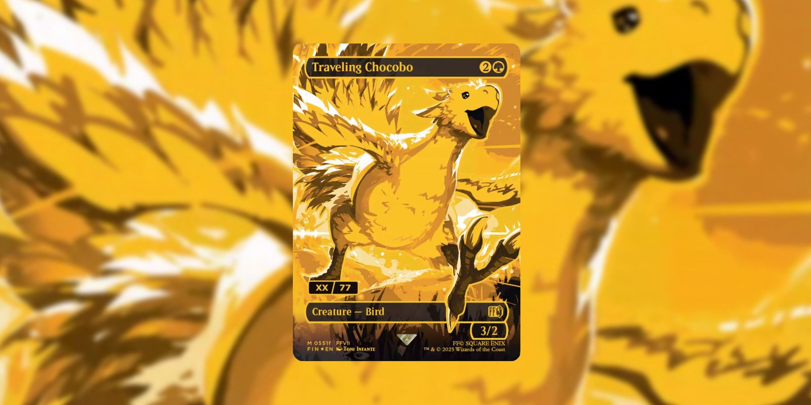 MTG card Traveling Chocobo