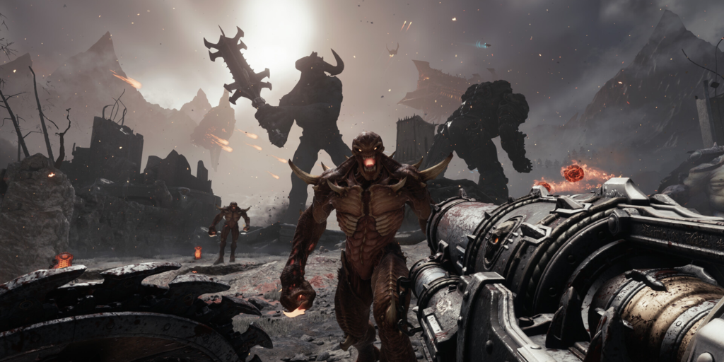 The Dark Ages Fans Think The Slayer Is Too Inexperienced To Use Glory Kills