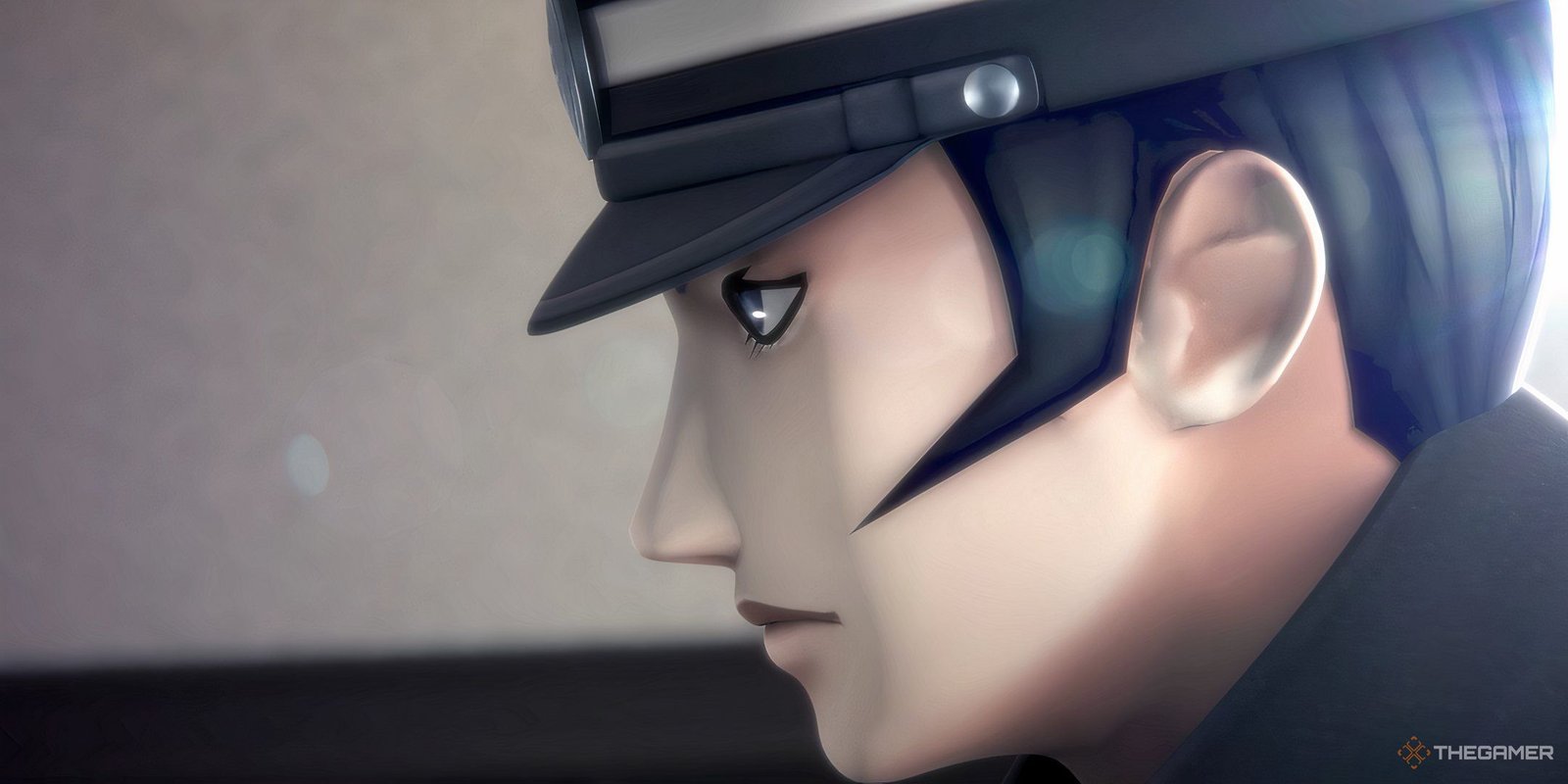 The Mystery Of The Soulless Army 1 A close-up of Raidou Kuzunoha XIV in Raidou Remastered The Mystery of the Soulless Army.
