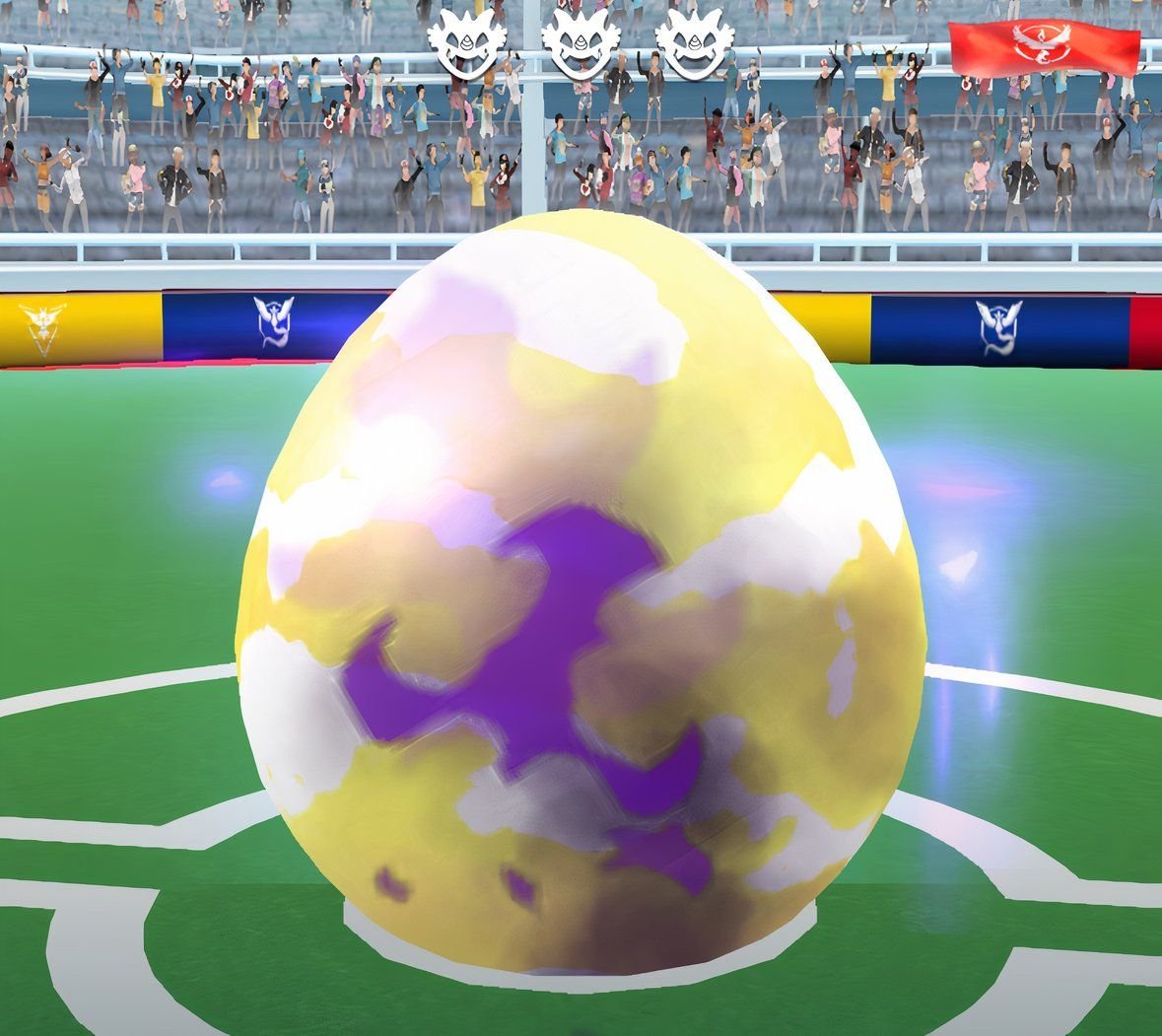 Three Star Shadow Raid Egg from Pokemon Go.